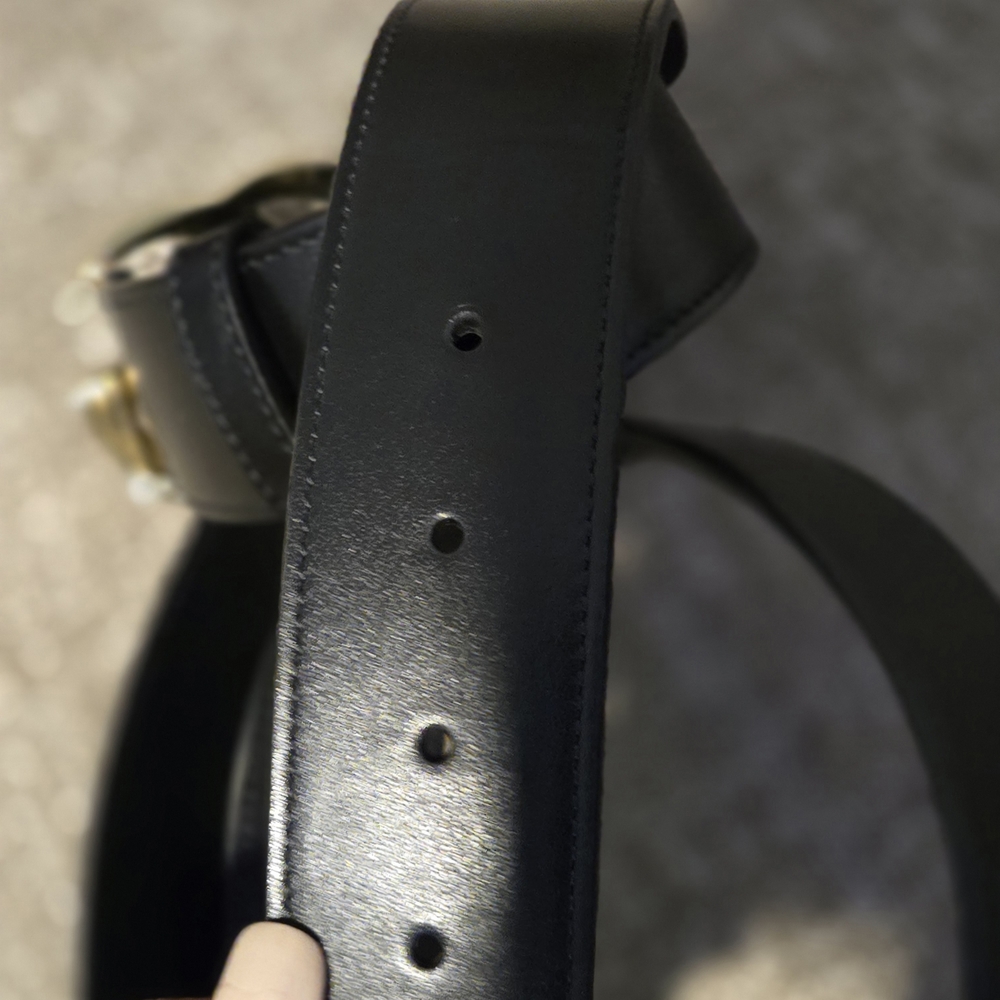 Gucci Black and Gold Belt - Picture 10 of 13